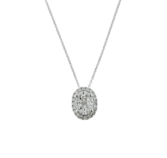 Collana Gazzola Gioielli Donna in Oro bianco Diamante 0.44 Ct 289410BB - 289410BB
